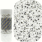 Dynastang 7mm Mini Eyes Sprinkles Halloween Edible Eyes Cake Decoration Cupcake Toppers Cookie Decorating Perfect for Cakes, Cupcakes, Desserts Toppings 3OZ