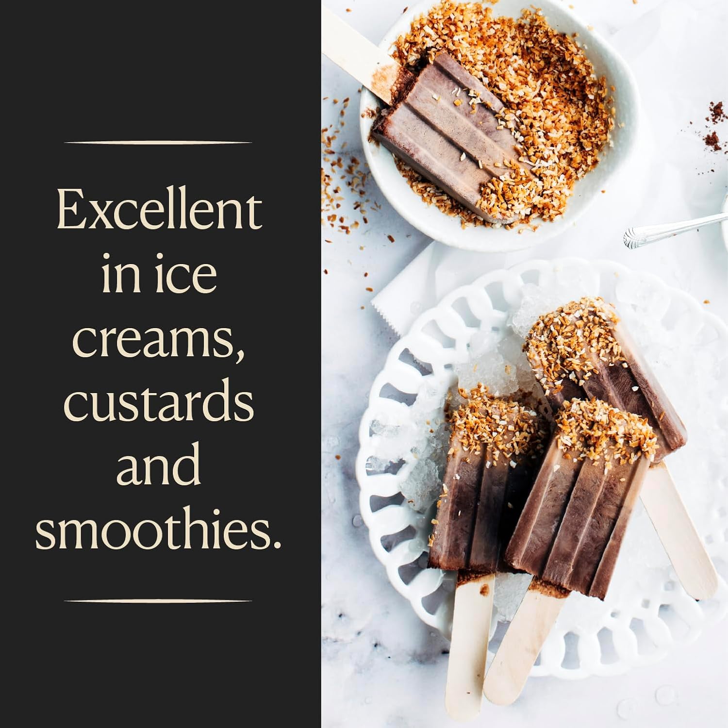 Cook's, Coconut Flavoring for Cakes, Cookies, Pastries, Ice Creams, Smoothies, 128 Ounces (1 Gallon)