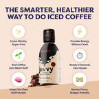 Javvy Coffee Concentrate - Cold Brew Coffee, Perfect for Hot or Iced Instant Coffees, Hot Drinks, Cold Brew Concentrate, 35 Servings - Mocha