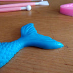 Silicone Mermaid Tail Mold Baking Cake Decoration Jelly Sugarcraft Chocolate Fondant Gum paste Pastry Clay Candy Making Ice Cube Tray Fimo Soap Mold Small