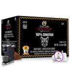 Caffè Garibaldi Sumatran Coffee Pods, Single-Serve Capsules for Keurig K-Cup Brewers, 100% Arabica Blend, Recyclable Pods, 12 Count - Dark Roast