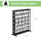 FlagShip 6-Tier Coffee Pod Holder for K Cup - 42 Capsule Max Capacity Metal Rack, Ultra-Efficient Corner Storage Space Saving Design