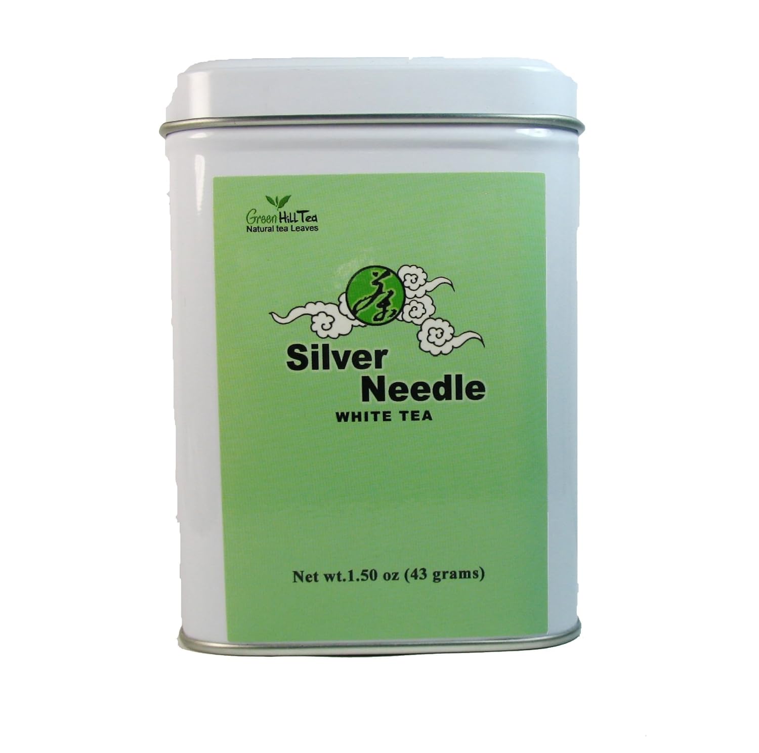 Silver Needle White Tea, Premium White Tea Best white tea with all tippy – 1.5 Oz in Tea Tin