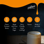 DaVinci Gourmet Classic Syrup Bundle with Caramel, Vanilla, and White Chocolate Flavors 25.4 Fl Oz - Includes 3 Syrup Pumps