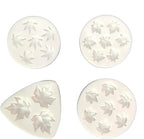 Lovely Small Items Silicone Fondant Molds Set For Cake Topper, Gumpaste, Candy & Chocolate, Polymer Clay and More (Maples)