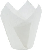 White Tulip Baking Cups, Mini Size, Pack of 125