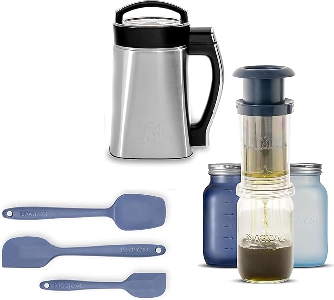 Magical Butter MB2E Plus Bundle – Infuser Machine with Filter Press & Spatulas for Easy Straining, Mixing & Cleanup