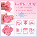1 Pcs Cute Crab Chocolate Silicone Mold, Ocean Theme Cake Decoration Fondant Mold, for Summer Party Cupcake Toppers Cookies Candy Chocolate Gum Resin Modeling Clay Plaster Soap Reusable