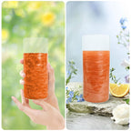 BeePoint Orange Edible Luster Dust 15g - Food Grade, Vibrant Color Shimmer Powdered Dust for Drinks, Cocktails, Cake Decorating, Baking, Chocolates, Candy, Sweets, & Cookies - Vegan & Gluten Free