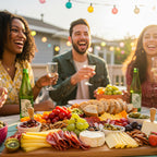 Nuenen 30 Pcs Wood Cutting Board with Handle 15.7 x 7.8 Inch Acacia Bamboo Wooden Serving Kitchen Chopping Boards for Pizza, Bread, Cheese, Charcuterie, Fruit, Vegetables (Acacia)