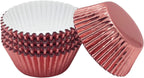 Standard Rose Gold Foil Cupcake Liners Muffin Baking Cups for Party and More, 100-Count