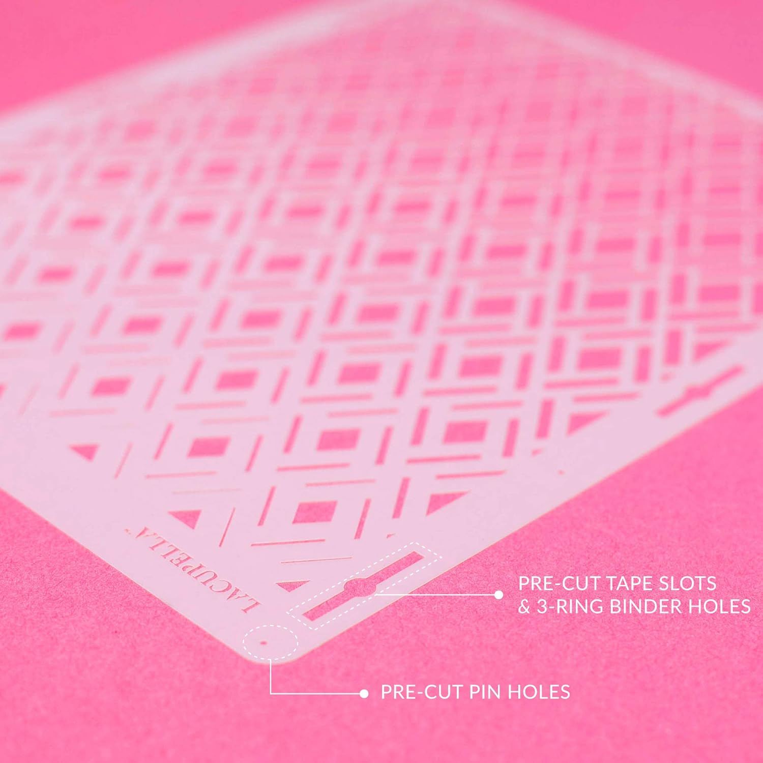 Large and Tall Cake Decorating Stencil (ARGA)