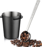 Coffee Dosing Cup 54mm Stainless Steel Dosing Cup Fits 54mm Portafilters Espresso Dosing Cup Espresso Tamper Machine Tools