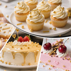 Gold Pearl Heart Sprinkles, Pearls Sprinkles For Cake Decorating, 150g/5.29oz Mix Size Sugar, Donuts, Cakes, Ice Cream, Mother's Day, Valentine's Day, Wedding Party, Christmas Supplies