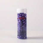 Kasvan Purple Pearl Sugar Sprinkles - Edible Candy Pearls 130g/4.58 Oz, Mix Size, Baking Cake Decorations, Ice Cream Toppings and Cookie Decorating, Wedding Party Chirstmas Supplies