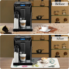 Bloss Mat for Coffee Station, Dish Drying Mat, Kitchen Counter Mat, Absorbent Water Hide Stain Rubber Backed Dish Drying Pad(24"x16", Rose)