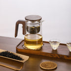 Enchanti Tea Pot, Magic Witchcraft Glass Tea Steepr, Detachable Loose Tea Glass Tea Infuser, Suitable for Loose Tea or Black Tea,Ideal Gift forTea Lovers, 27 Ounces (about 800 ml)