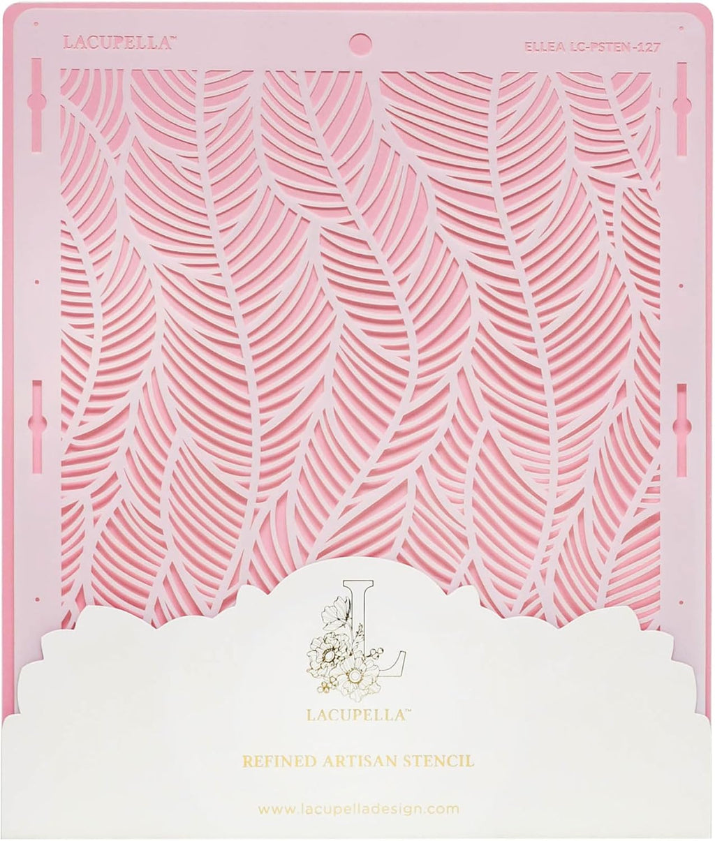 Stacking Leaf Large Cake and Baking Decorating Stencil (ELLEA)