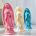 Girl Sister Angel & Mary Resin Casting Molds - Silicone 3D Animal Molds for Candle Making & Home Decor
