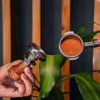 54mm Espresso Bar Accessories – Must-Have Coffee Tools Set with Tamper, Distributor, WDT Stirrer, Dosing Funnel, Puck Screen & Rosewood Organizer | Espresso Machine Accessories Kit