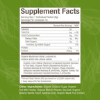 OM MUSHROOM SUPERFOOD Matcha Latte Blend Mushroom Powder, Single Serve, 10 Count, Green Tea, Lion's Mane, Reishi, Chaga, Turkey Tail, Focus & Stress Support Supplement