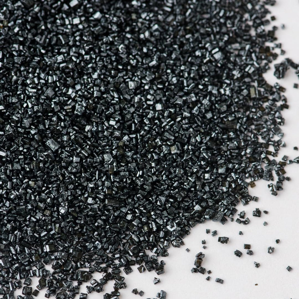 Sweets Indeed Sprinkles, Edible Sprinkle Sugar Mix, Perfect for Cake Decorations, Baking, Ice Cream, Cookies, Cupcake Topper, 5 ounces (Black)