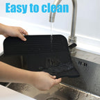 Top Mat for Ninja Luxe ES601 Espresso Coffee Machine, Silicone Top Pad Protector Anti-Slip Heat Resistant Waterproof Pad for Ninja Luxe Cafe Accessories