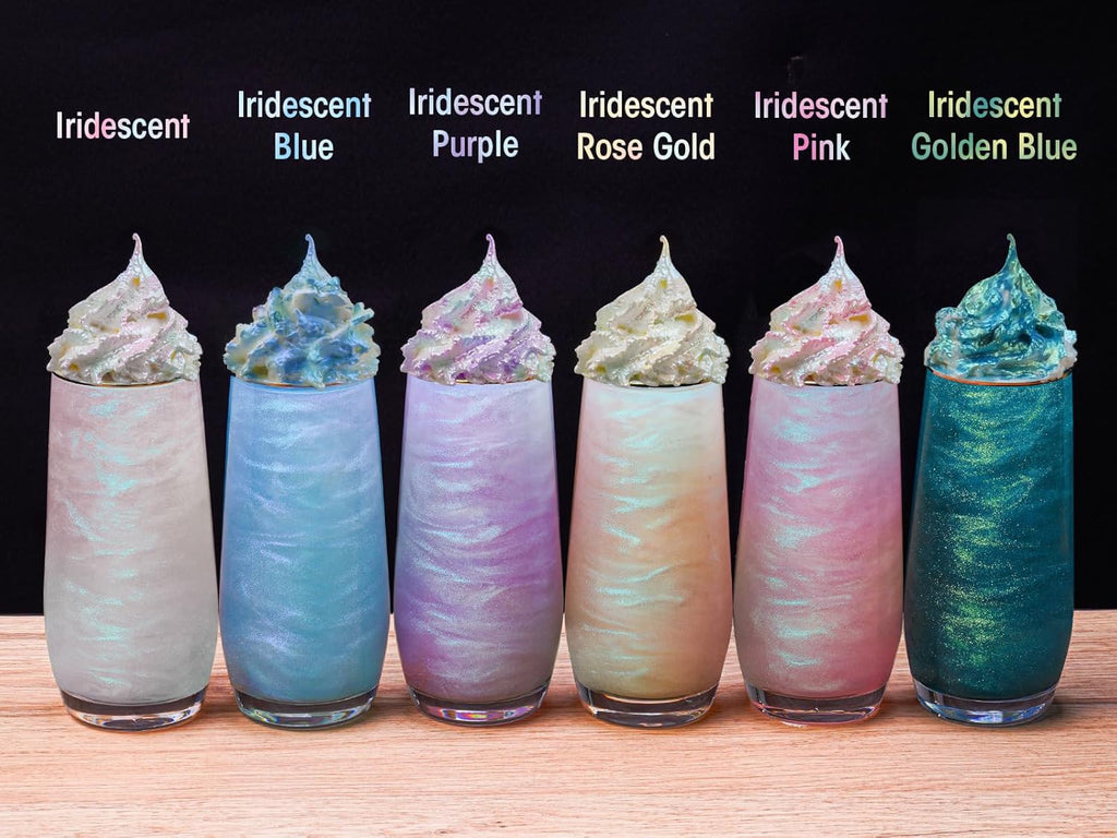 NiHome 0.18oz/5g Edible Food-Grade Glimmer Powder Glitter Luster Dust Metallic Food Decorating Sprinkle Dust for Drink Wine Beverage Cake Candy Dessert Bakery Restaurant Vegan (Iridescent Purple)