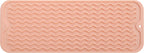 Silicone Dish Drying Mat for Multiple Usage,Easy clean,Eco-friendly,Heat-resistant Silicone Mat for Kitchen Counter,Sink,Bar,Bottle,or Cup Pink M 17 inches x 6 inches