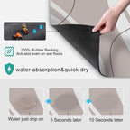 Golener Thick Mat for Coffee Maker,Water Collection Coffee Mat，No-Slip Mats for Small Appliances - Coffee Makers, Blenders, Stand Mixers,Juice Machine,etc, 23"x15"