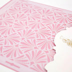 Cake Decorating Stencil for Tall Buttercream Cake, Royal Icing, Ganache, Paint, Airbrush (Glam)