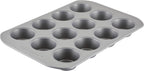 Farberware 12-c. Nonstick Nonstick Bakeware Muffin Pan, Gray