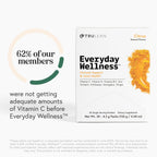 TRULEAN Everyday Wellness Shot Powder - Turmeric, Ginger, Vitamin C, Immunity & Immune Support Supplement - No Artificial Ingredients, No Sugar & Gluten Free - 30 Packets Citrus Flavor