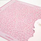 Cake Decorating Stencil for Tall Buttercream Cake, Royal Icing, Ganache, Paint, Airbrush (KRISAN)