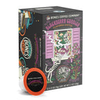 Bones Coffee Company Blackberry Fruit Cobbler Flavored Coffee Pods, Low Acid Medium Roast Single-Serve Bones Cups, Compatible with 1.0 & 2.0 K-Cups Brewers Coffee Maker, 12 Count