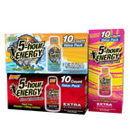 5-Hour Energy Extra Strength Shots Variety Pack, 30 Count (1.93 fl oz) - Extra Strength Berry, Tidal Twist, Strawberry Banana Flavors