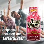 5-hour ENERGY Extra Strength Energy Shot, Cherry Flavor,1.93oz, 20-Pack, Zero Sugar
