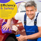 Nuenen Microfiber Cleaning Cloths for Cars 16 x 16 Inch Ultra Absorbent Car Towels Drying Reusable Cleaning Supplies House Kitchen Window Microfiber Towel(Purple,120 Pcs)