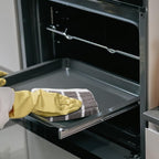 Urban Villa Dish Cloths Terry Cotton Pack of 6, Highly Absorbent Quick Drying Super Soft Premium Dish Towels for Kitchen with Hanging Loop Hand & Tea Towels - 12x12 Inch, (Grey & White, Checks)