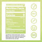 Yerbaé Energy Beverage Yuzu Lime - Lemon Lime Flavor. Energized by Yerba Mate. Naturally Caffeinated Plant-Based, Healthy Alternative to Coffee/Sugary Sodas Pack of 12, 16oz cans