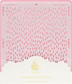 Cake Baking Stencil - Seamless Delicate Pattern for Decorating Tall Double Barrel Cake to Use with Buttercream, Royal Icing, Ganache, Paint, Airbrush (Reine)