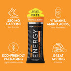 NewTrition® Extra Strength Energy Shots, 250mg Caffeine Energy Shots with Vitamin B & Amino Acids, Sugar-Free Vitamin Energy Shot, 1.7 fl oz (Pack of 12, Tropical Burst)