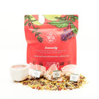 The Tea Spot Organic Immunity Tea with Natural Vitamin C for Immune Support|Blend of Adaptogens, Elderberry, Orange Peel, Ginger, Basil, Lemon Peel & Valerian Root | Caffeine-Free 15 Tea Bags