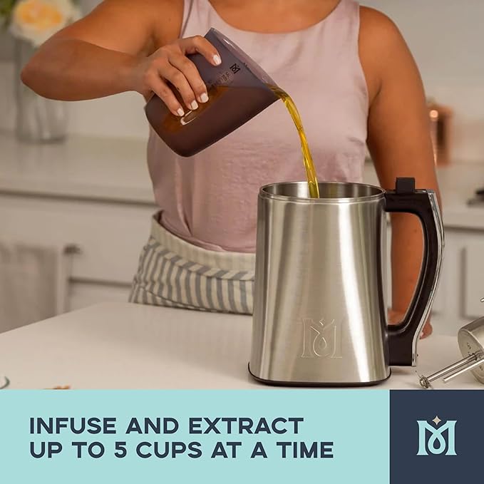 Magical Butter MB2E Machine – Easy Automated Infuser for Oils, Butters, Tinctures & More – Hands-Free Kitchen Botanical Extractor