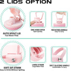 32 OZ Water Bottles with Straw, Storage Carrier Bag, Paracord Handle & Chug Lid, BPA-free Vacuum Insulated Water Bottle 32oz, Keep Cold 48Hrs & Hot 24Hrs, Stainless Steel Hydro Sports Office Travel