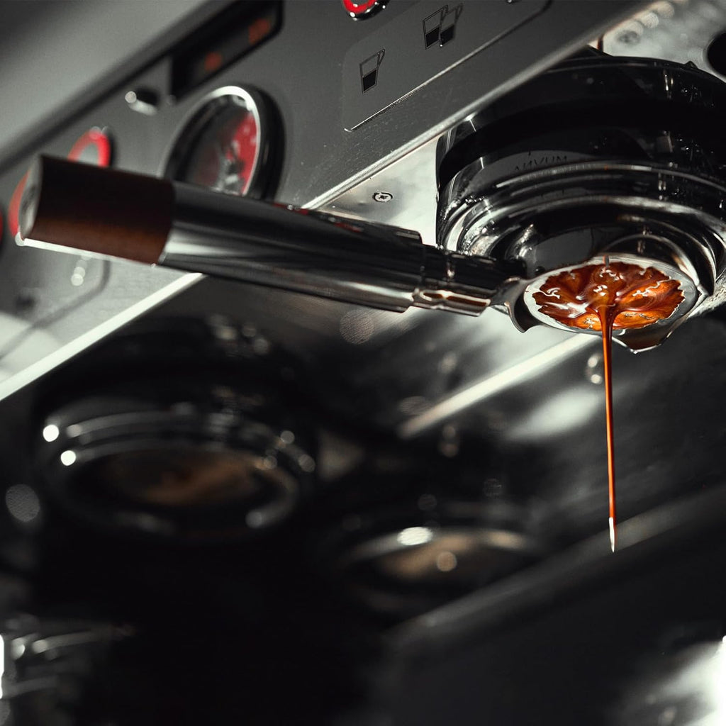 IKAPE 58mm Bottomless Naked Portafilter, Suitable for E61, Flair 58, ECM, Rocket, Sanremo, Synesso, Slayer, VBM Coffee Machines (Included 20g Capacity Filter Basket)