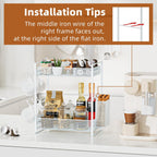 VITVITI Coffee Bar Organizer with Mug Holder, Metal Coffee Station Organizer for Countertop, 2 Tier Cup Mug Holders Rack with Basket for Kitchen Office, Black