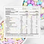 Edible Pearls for Cake Decorating, Matt Pearl Sprinkles, Pastel Sugar Sprinkles, Cube Sprinkles, Pearl Sprinkles for Cake, Cupcakes, Macaron, Ice Cream, and Cookies. (120g/4.2oz)