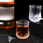 Meanplan 1.7oz Mini Shot Glasses Set Tasting Glasses Heavy Base Clear Shot cup Cute Cordial Mini Wine cups for Serving Whiskey, Wine, Juice(24 Pieces)