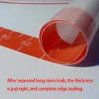 32x24" Silicone Pastry Mat for Rolling Dough Non Slip Non Stick Silicone Mats for Kitchen Counter Red